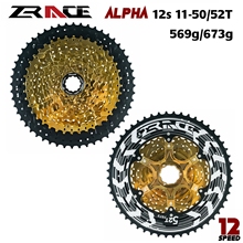 ZRACE Alpha 12s Lightweight Cassette 12 Speed MTB Bike Freewheel 11-50T / 11-52T - Gold,Compatible M9100 / XX1 X01 GX NX Eagle 2024 - buy cheap