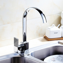 LANGYO Hot & Cold Water Tap Copper Bathroom Kitchen Mixer Kitchen Faucet  Basin Mixer Basin Faucet  G-8033 2024 - купить недорого