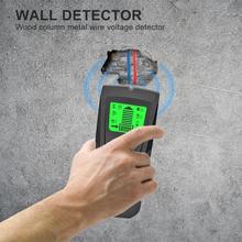 Metal Finder Wood Studs Detector AC Voltage Live Wire Detect Wall Scanner 3 in 1 Metal Detector Finder Wood Studs Detector Tools 2024 - compre barato