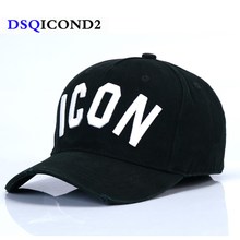 DSQICOND2 Brand DSQ Casquette Hats Solid Pattern Hats Letters ICON Casquette Dad Hip Hop Baseball Cap Snapback Cap for Man Woman 2024 - buy cheap