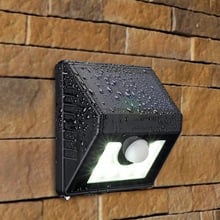 8LED solar body sensor light garden wall lamp outdoor waterproof solar street light door light 2024 - buy cheap