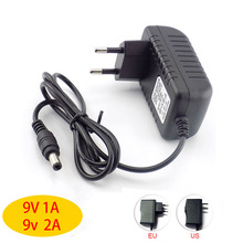 100V 240V AC to DC adaptor 9V 1A 2A 2000MA 1000ma 5.5mmx2.5mm connector Supply Charger Power Adapter EU US for TV Box router 2024 - buy cheap