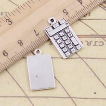 10pcs Charms Calculator Counter 23x13mm Tibetan Bronze Silver Color Pendants Antique Jewelry Making DIY Handmade Craft 2024 - buy cheap