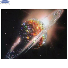 5D DIY Diamond Painting Planet Universe Full Square Round Drill Diamond Embroidery Mosaic Picture Of Rhinestone Decoration Home 2024 - buy cheap