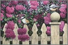 Garden, Bird Animal Arts Needlework 18CT 16CT 14CT Canvas Unprinted Handmade Embroidery Cross Stitch Kits DIY Home Decor 2024 - buy cheap