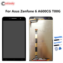 Para ASUS Zenfone 6 A600CG T00G Display + Tela De Toque LCD de Substituição Digitador Assembléia Painel de Vidro Do Telefone Para Asus Zenfone6 lcds 2024 - compre barato