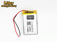 3,7 V 900mAh 603048 литий-полимерный литий-ионный аккумулятор для Mp3 MP4 MP5 GPS Мобильный bluetooth Дрон игровой плеер 2024 - купить недорого