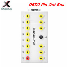 OBD2 Pin Out Box Auto OBD2 16Pin тестер Разрыва Re-проводка, соединительный кабель, изменение Pin, установка, автомобильная испытательная коробка 2024 - купить недорого