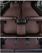 Best quality mats! Custom special car floor mats for Chrysler Grand Voyager 7 seats 2016-2012 waterproof carpets,Free shipping 2024 - buy cheap