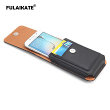 Универсальная поясная сумка FULAIKATE для iPhone6s Plus 7 plus, чехол с карманом для карт и вращением в виде рисунка носорога, 5,5 дюйма, защитный чехол 2024 - купить недорого
