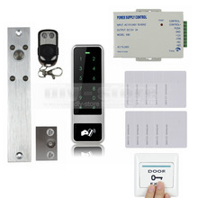 DIYSECUR-lector RFID de 125KHz, contraseña, teclado, Cerradura de perno eléctrico, Control de acceso de puerta, Kit de sistema de seguridad 2024 - compra barato