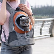 Portable Cat Front Backpack Travel Bag Carrier Breathable For Small Dogs Puppy Outdoor Pet Carrying Supplies S/M/L 2024 - buy cheap