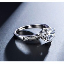 Обручальные женские обручальные кольца розового золота Австрийские кристаллы ювелирные изделия Высокое качество кольца для женщин 4RD200 2024 - купить недорого