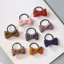 Boutique 40 uds, moño de pelo bonito a la moda, lazos para el cabello de Color sólido, Mini moño, bandas elásticas para el pelo, accesorios para el pelo de princesa, accesorios para el cabello 2024 - compra barato