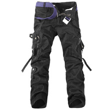 Men Military Cargo OutdoorSport Pants Multi Pockets decoration Outdoors Casual Long Pant Large Size 28-40 mens Trousers 2024 - buy cheap