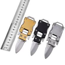EDC Knife Mini Pocket Keychain Ring Pare Fruit Letter Cutter Open Multi Tool Camp Fold Box Hang 2024 - buy cheap