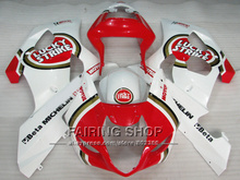 For Suzuki injection molding fairings GSXR1000 2003 2004 red white bodywork fairing kit GSXR 1000 03 04 YI04 2024 - купить недорого