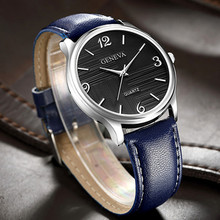 Creative Quartz Men Watch Leather Military Sport Watches Clock Mens Luxury Brand Busniess Watch Relogio Masculino Reloj Hombre 2024 - buy cheap