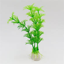 6pcs Artificial Plastic Green Grass Plants Aquarium Decoration Underwater Fish Tank Ornament Landscape Decor 2024 - buy cheap