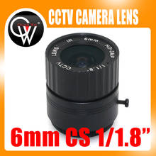 3.0Megapixel 6mm lens HD CCTV Camera Lens 53 degree 3MP IR HD Security Camera Lens For HD IP AHD HDCVI SDI Cameras CS Mount 2024 - buy cheap