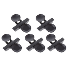 5pcs Aquarium Fish Tank Suction Cup Divider Black Plastic Sheet Holders Hot 2024 - buy cheap