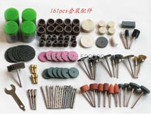 Free shipping  161 pc DIY Tools kit for mini Dremel Rotary Tools Grinder accessories 2024 - buy cheap