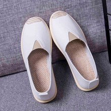 Women's Flats shoes Spring Summer Ladies Shoes Vintage Boat Flat Shoes Unisex Casual Breathable Fashion Walking Loafers Sneakers 2024 - buy cheap