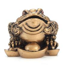 HOT Chinese Feng Shui Money Lucky Fortune Wealth Frog Toad Coin Home Decoration Home Office Decoration Lucky Gifts 2024 - buy cheap