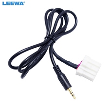 LEEWA Car 3.5mm AUX Audio Cable  For Mazda 3/6 Pentium B70 MX5 RX8 Male Interface Cable Adapter Wiring #CA1623 2024 - buy cheap