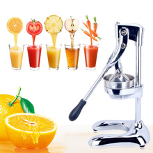 Stainless Steel manual hand press juicer squeezer citrus lemon orange pomegranate fruit juice extractor new 2024 - buy cheap