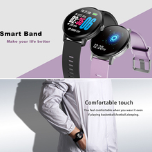Relógio inteligente ip67, smartwatch à prova d'água, pulseira de vidro temperado, monitor de atividades, fitness, frequência cardíaca, masculino e feminino 2024 - compre barato