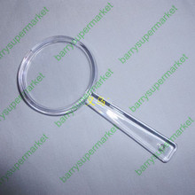 Handheld style 40mm reading plexiglass acrylic Magnifier for Older old people Student students Children's toys making fire Gift 2024 - buy cheap