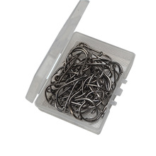 100 Pcs/Box High Carbon Steel Fishing Hooks Mixed Size #4-#12 Barbed Jig Hook Bait Holder Set 2020 Fishing Tackle 2024 - buy cheap