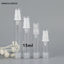 Botellas de espray de plástico al vacío, de 15ml de espray botellas vacías para emulsión, botellas de esencias para envasado de cosméticos, 100 unids/lote 2024 - compra barato