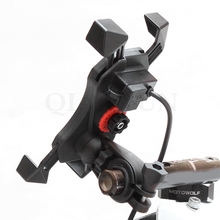 Cargador USB Universal para bicicleta de montaña y motocicleta, soporte para teléfono, para Ducati DIAVEL 1198, 1098, 999, MULTISTRADA MONSTER 2024 - compra barato