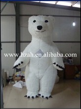 White Inflatable Bear Costumes for Advertising 2024 - buy cheap