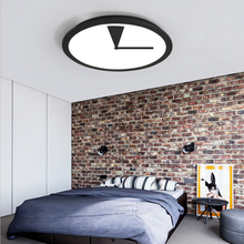 Novo led criativo fashion moderno ac 90-260v confortável luz de teto circular led para sala de estar quarto lâmpadas de celular iluminação interior 2024 - compre barato