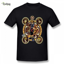 Kingdom Hearts T Shirt  Sora Stained Glass Tee Shirt Male New Arrival 3D Print For Boy Short-sleevedO-neck Top Tees 2024 - buy cheap