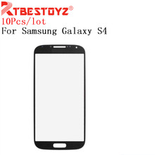 RTBESTOYZ-panel de pantalla táctil de 5,0 pulgadas para Samsung Galaxy S4 S IV, i9500, i9505, LCD frontal, lente de cubierta de vidrio exterior, 10 unids/lote 2024 - compra barato