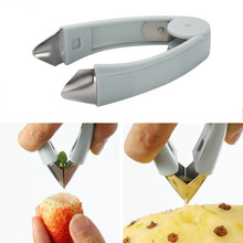 Фруктовый нож для чистки ананаса, слайсеры, полезный клипсовый резак, легкий нож для ананаса, инструменты для фруктового салата, кухонные принадлежности L4 2024 - купить недорого