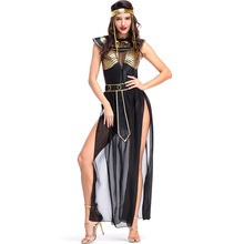 Adult Sexy Egyptian Queen Cleopatra Costume Women Halloween Costumes Cosplay Masquerade Party Dress 2024 - buy cheap