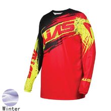 product Winter moto Jersey MX MTB Off Road Mountain Bike DH Bicycle moto Jersey DH BMX Thermal Fleece motocross jersey 2024 - buy cheap