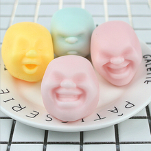 New Resin Relax Doll Adult Stress Relieve Novelty Toys Children Anti-stress Ball Toy  Human Face Emotion Vent Ball Toy Gift 2024 - buy cheap