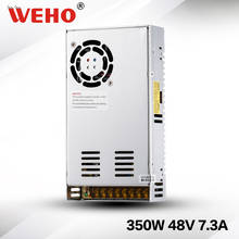 (S-350-48)Input 110V/220V To Output DC 48V 7.2A Led Switching Power Supply AC DC Power Adapter 2024 - купить недорого