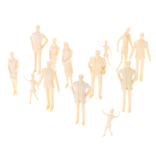 20Pcs Model People Architectural 1:30 Scale Unpainted Standing Figures for Miniature DIY Accessory 2024 - buy cheap