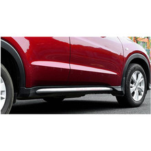Car Detector ABS Chrome Side Bottom Down Door Body Trim Strip Lamp Molding  For Honda HR-V HRV Vezel 2014 2015 2016 2017 2018 2024 - buy cheap