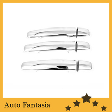 Chrome trim strips car accessories chrome door handle cover - for Suzuki Grand Vitara 05-12- free shipping 2024 - buy cheap