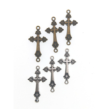 20pcs 30*16mm Christ Cross Charms Pendant Jewelry For Necklace Bracelet Earrings Clasp Connectors DIY Making Jewelry Parts 2024 - buy cheap