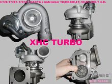 Новый Турбокомпрессор CT26 17201 17010 для TOYOTA Landcruiser TD,1HD-T 4.2L 204HP 90-97 2024 - купить недорого