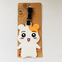 IVYYE Hamster Panda Anime Travel Accessories Luggage Tag Suitcase ID Address Portable Tags Holder Baggage Labels New 2024 - buy cheap